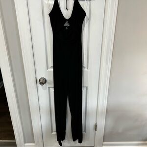 Windsor Sexy Black Halter Neck Jumpsuit
